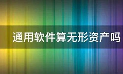 购买的系统软件属于无形资产哪一类-电脑系统算无形资产吗