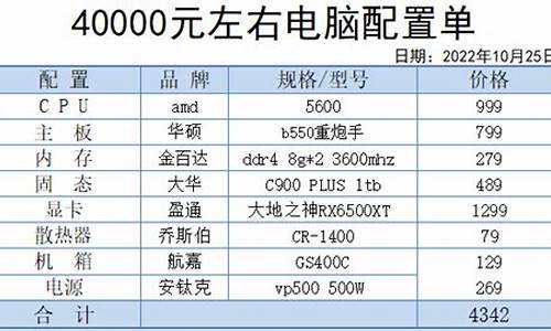 4000左右自己装电脑-四千块怎么装电脑系统